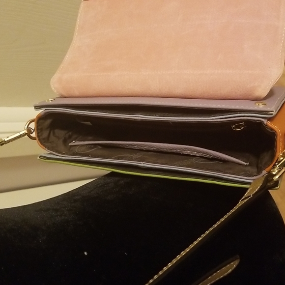 NWT AMERILEATHER GENUINE LUXURY LEATHER CROSSBODY PURSE - Picture 5 of 6